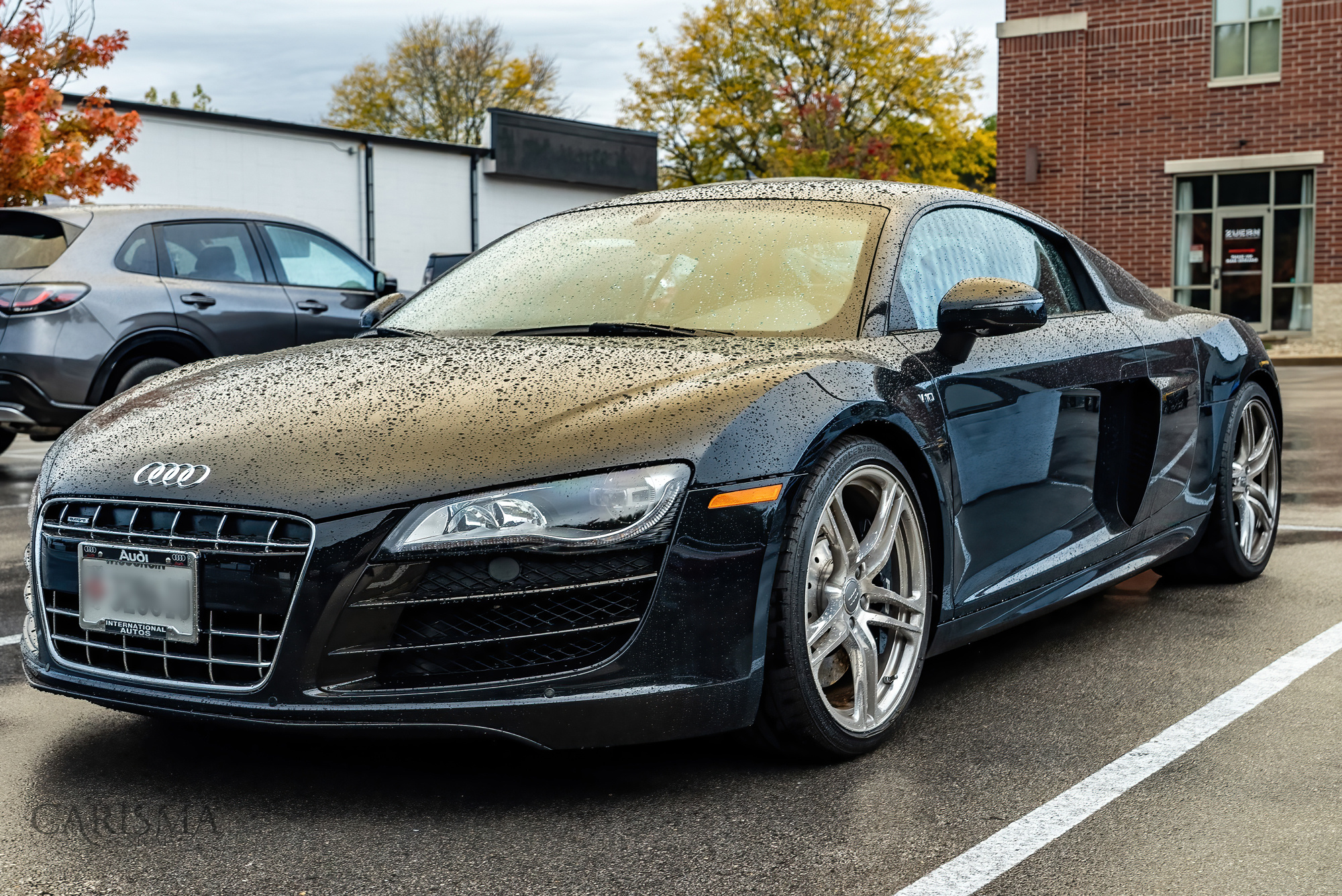 Black Audi R8 Ceramic Coating in Delafield WI by Carisma Customs